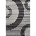 Glamour Brown Beige Polypropylene Area Rug