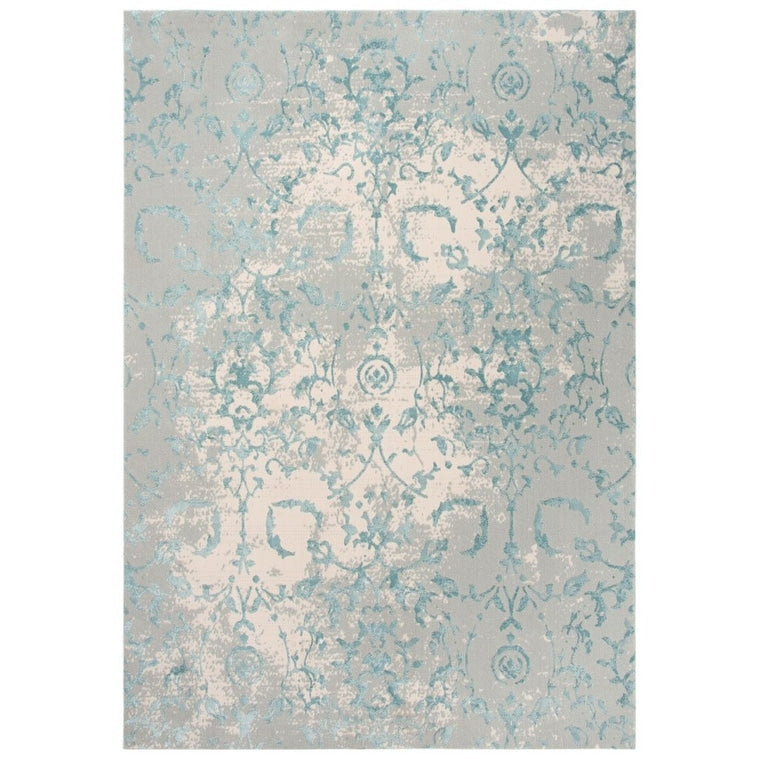 Glamour Power Loomed Scroll Rug