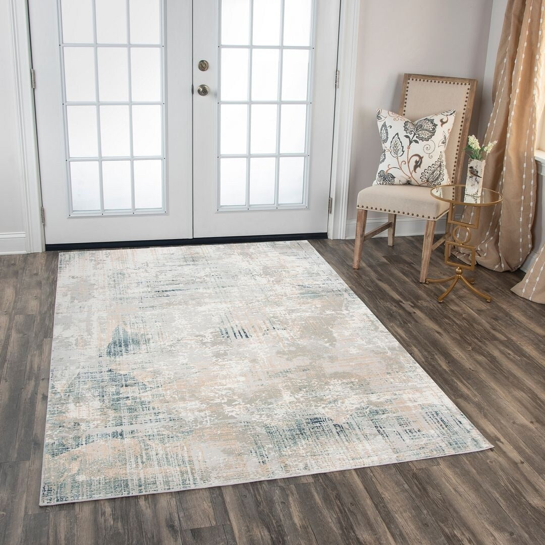 Glamour Power Loomed Abstract Rug