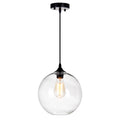 1 Light Mini Pendant With Transparent Shade