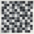 Glass Accent 1X1 Inch Mosaic Blend In Classic Evening Mixer 12X12