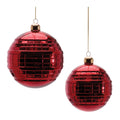 Glass Ball Ornament Set Of 4 4 5