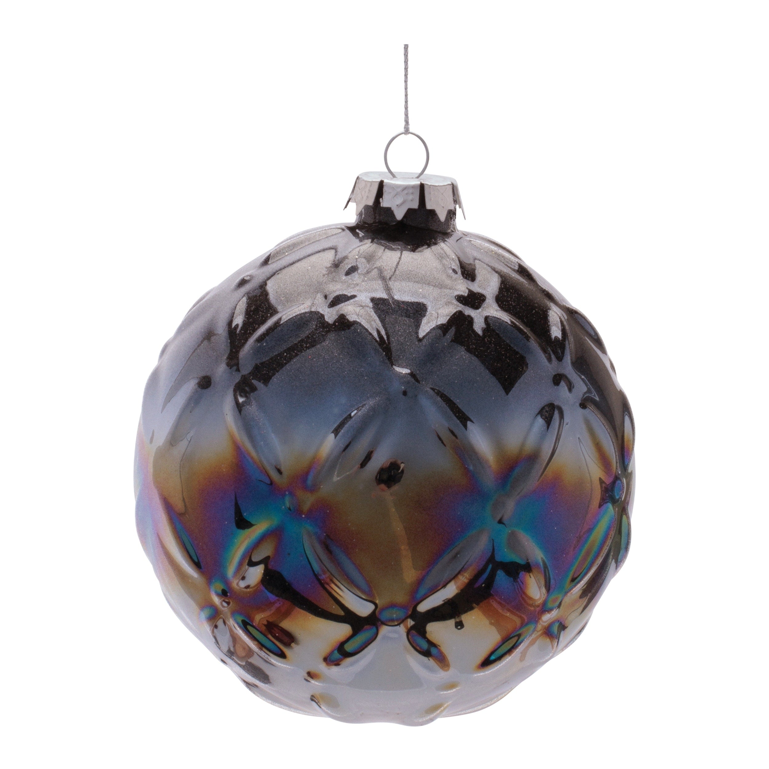 Glass Ball Ornament Set Of 4 5