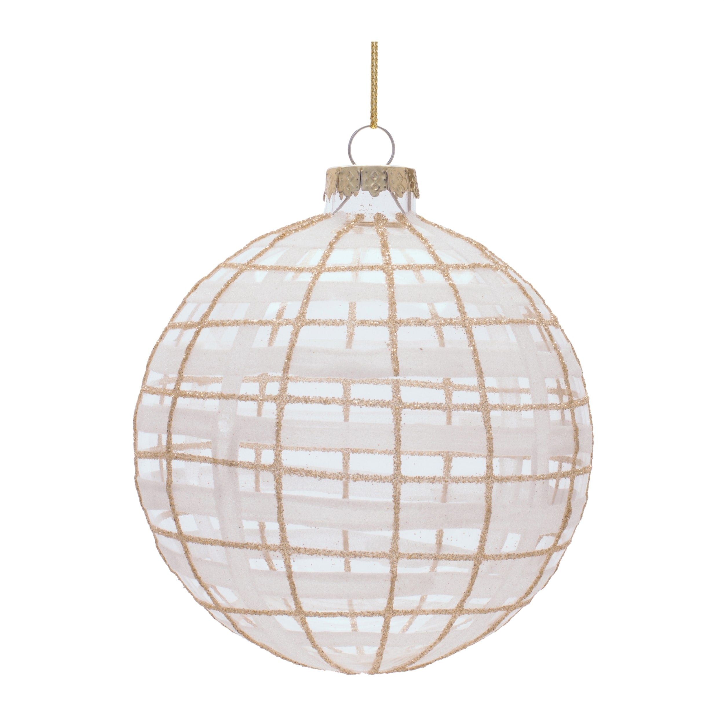 Glass Ball Ornament Set Of 6 4
