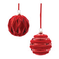 Glass Ball Ornaments Set Of 12