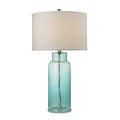 Glass Bottle 30 High 1 Light Table Lamp Seafoam Green