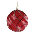 Glass Finial Ornament Set Set Of 4