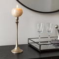 Glass 20 Goblet Votive Holder Opal
