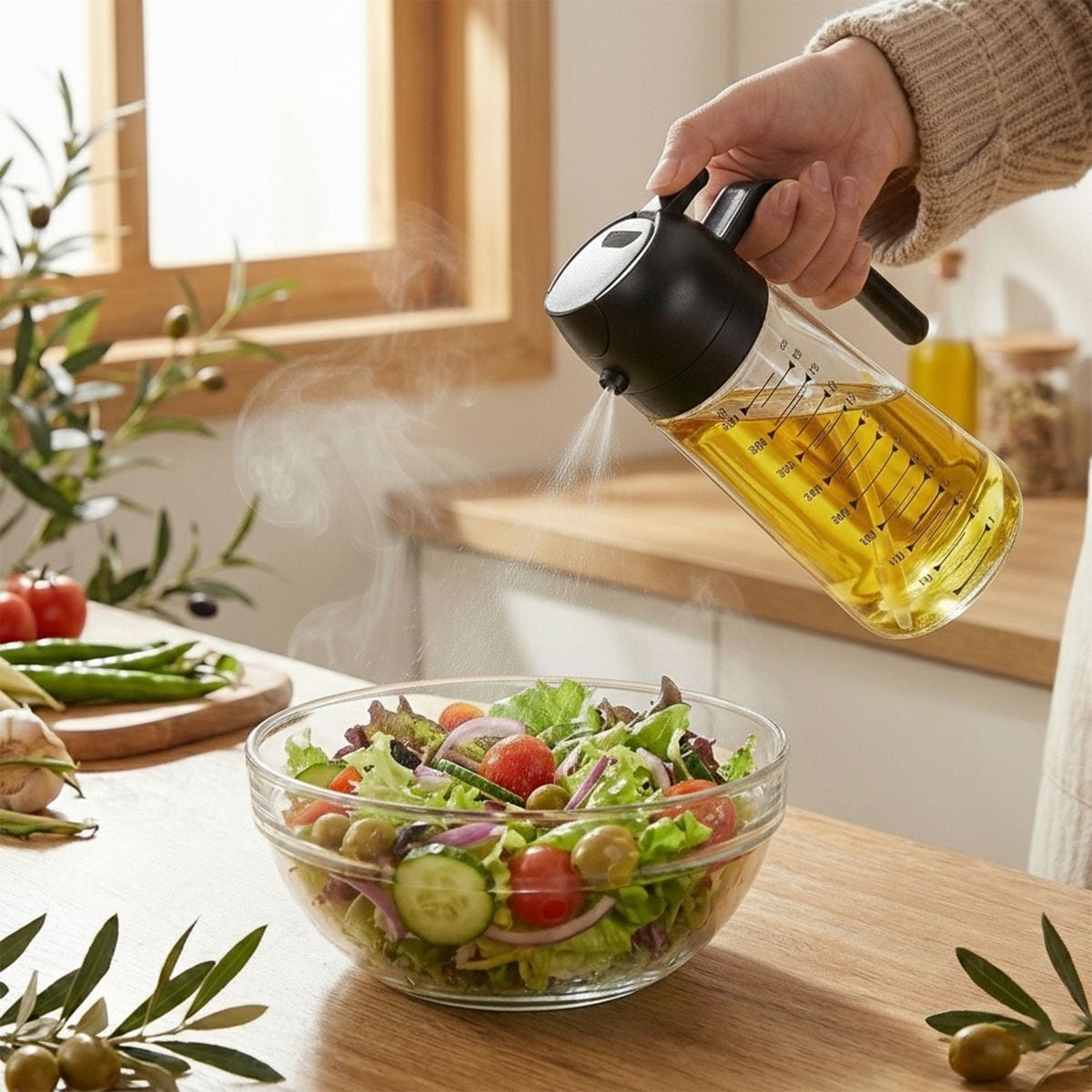 Glass Olive Oil Sprayer For Cooking