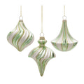 Glass Ornament Set Set Of 12