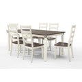 Glenwood Rubbed Black And Charcoal Dining Table