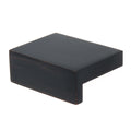 Gliderite 1 1 2 In. Rectangle Finger Pull Knobs Rubbed Bronze 5 Pk Oil Rubbed Bronze