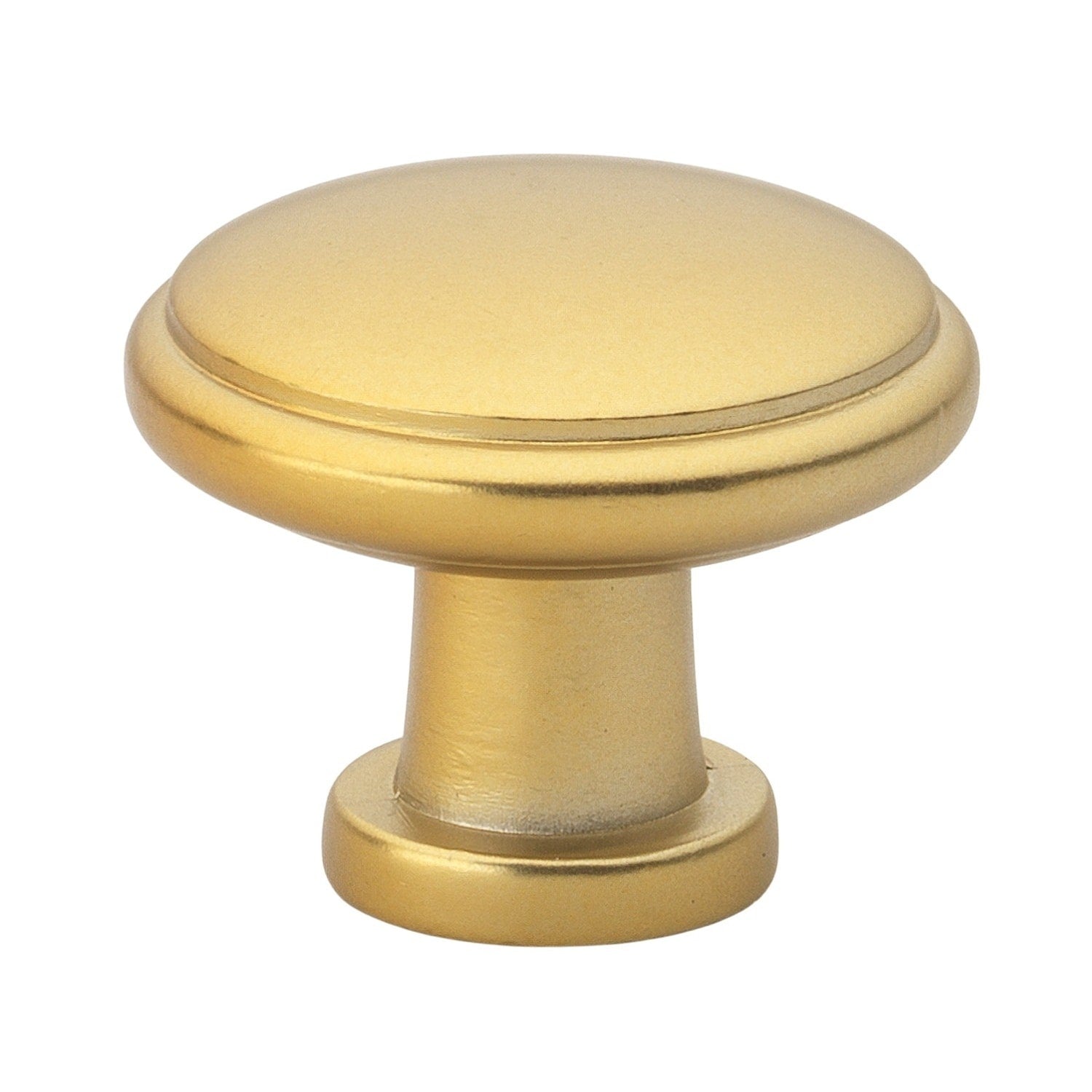 Gliderite 1 1 8 In. Gold Round Ring Cabinet Knobs 10 Pack