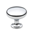 Gliderite 1.125 Inch Classic Polished Chrome Round Cabinet Knobs Pack Of 25