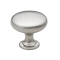Gliderite 1.125 Inch Classic Satin Nickel Round Cabinet Knobs Pack Of 10