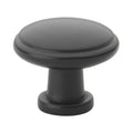 Gliderite 1.125 Inch Matte Black Round Ring Cabinet Knobs Pack Of 10