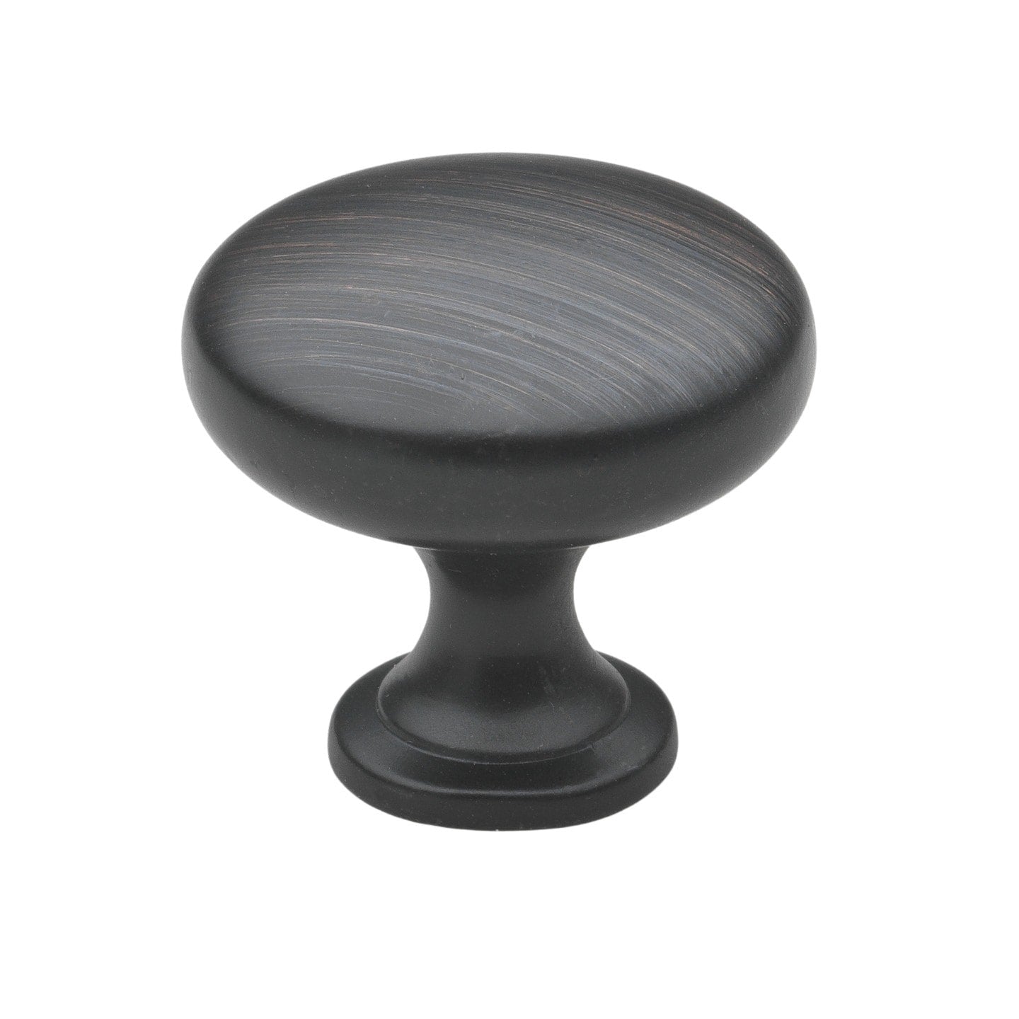 Gliderite 1.125 Inch Oil Rubbed Bronze Classic Round Cabinet Knobs Case Of 25
