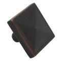 Gliderite 1.125 Inch Oil Rubbed Bronze Classic Square Pyramid Cabinet Knobs Pack Of 10