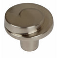 Gliderite 1.125 Inch Satin Nickel Classic Wave Cabinet Knobs Pack Of 10