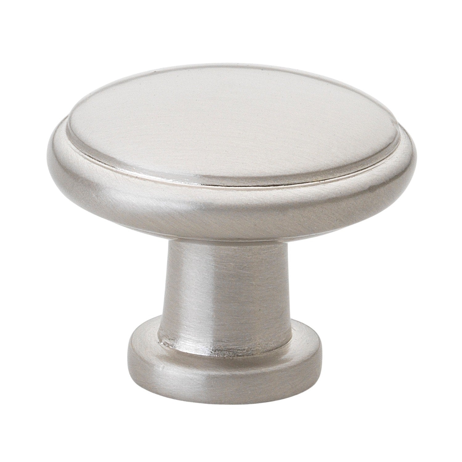 Gliderite 1.125 Inch Satin Nickel Round Ring Knobs Pack Of 25