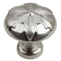 Gliderite 1.125 Inch Satin Nickel Round Snowflake Cabinet Knob Pack Of 10 Or 25