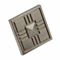 Gliderite 1.25 Inch Craftsman Series Satin Nickel Square Cabinet Knobs Pack Of 10