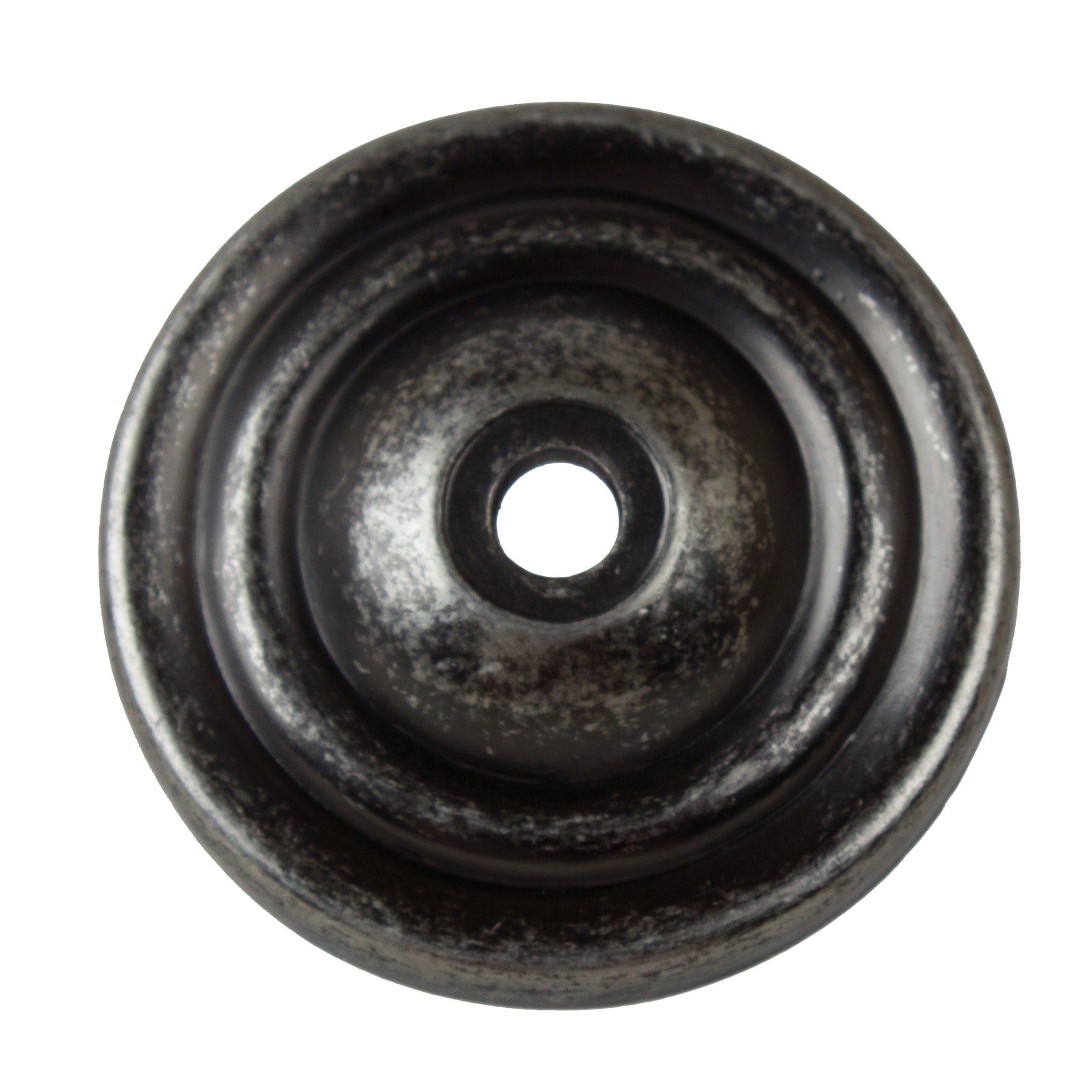 Gliderite 1.5 Inch Weathered Nickel Thin Rounded Ring Cabinet Back Plates Pack Of 10 Or 25