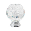 Gliderite 1.57 Inch Clear K9 Crystal Cabinet Knobs Pack Of 10