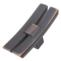 Gliderite 1.875 Inch Industrial Dual Bar Oil Rubbed Bronze Cabinet Knobs Pack Of 10 Or 25