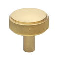 Gliderite 10 Pack 1 1 2 Inch Solid Round Knurled Cabinet Knob