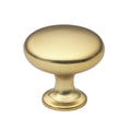 Gliderite 10 Pack 1 1 8 In. Gold Round Cabinet Knobs Brass Gold