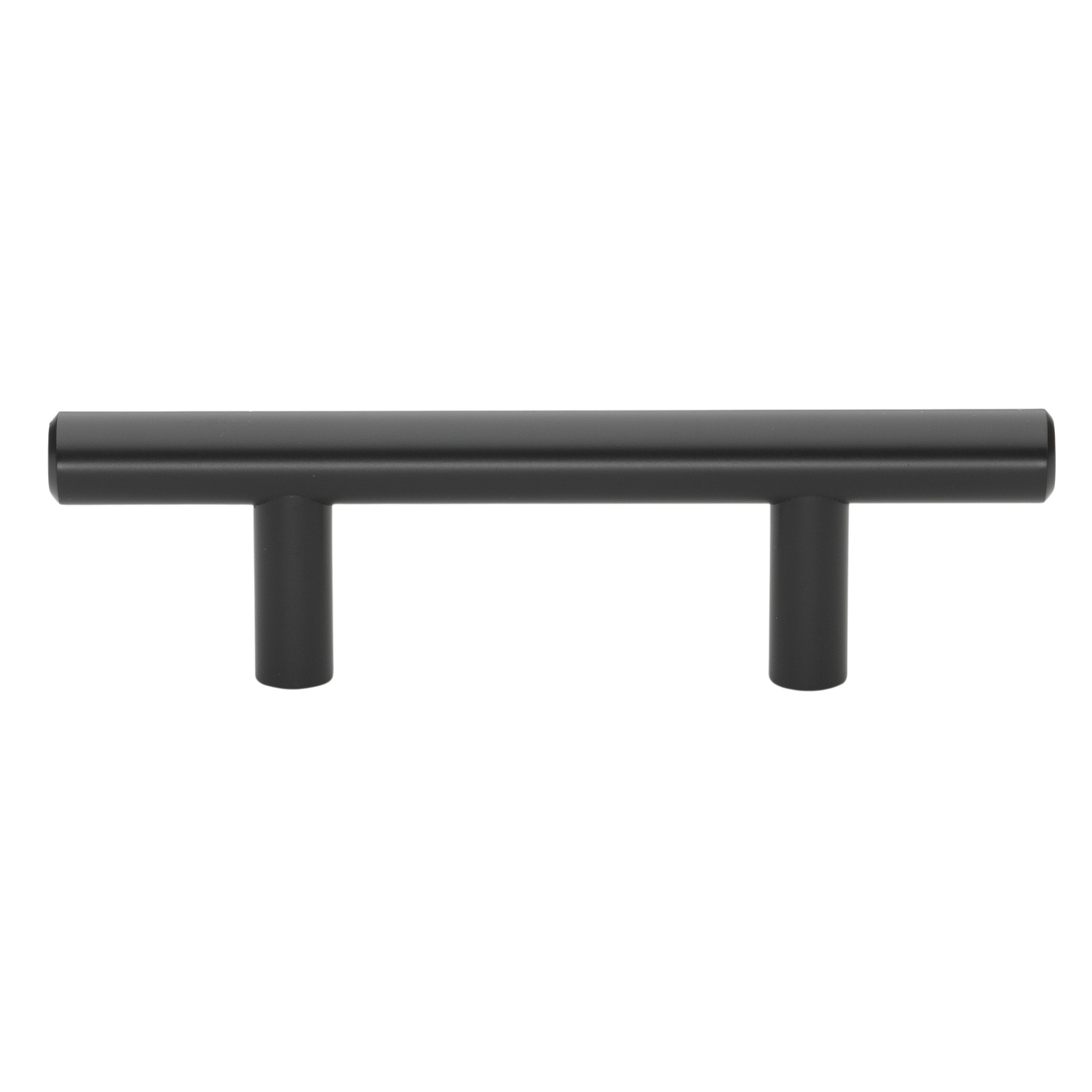 Gliderite 10 Pack 2 1 2 Inch Center To Center Solid Steel Cabinet Pull