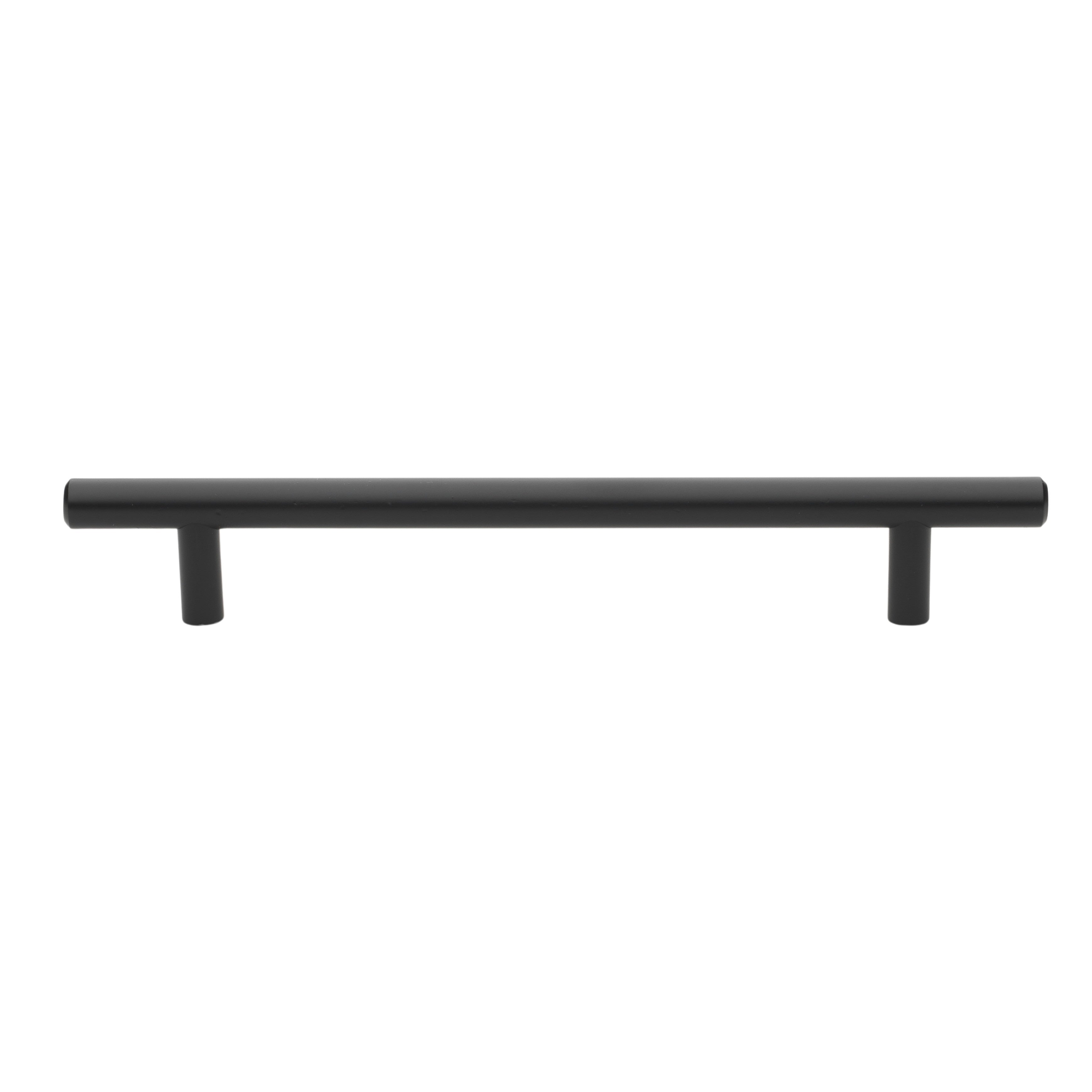 Gliderite 10 Pack 6 1 4 Inch Center Solid Steel Cabinet Pull
