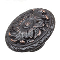 Gliderite 2 Inch Old World Ornate Oval Oil Rubbed Bronze Cabinet Knobs Pack Of 10 Or 25