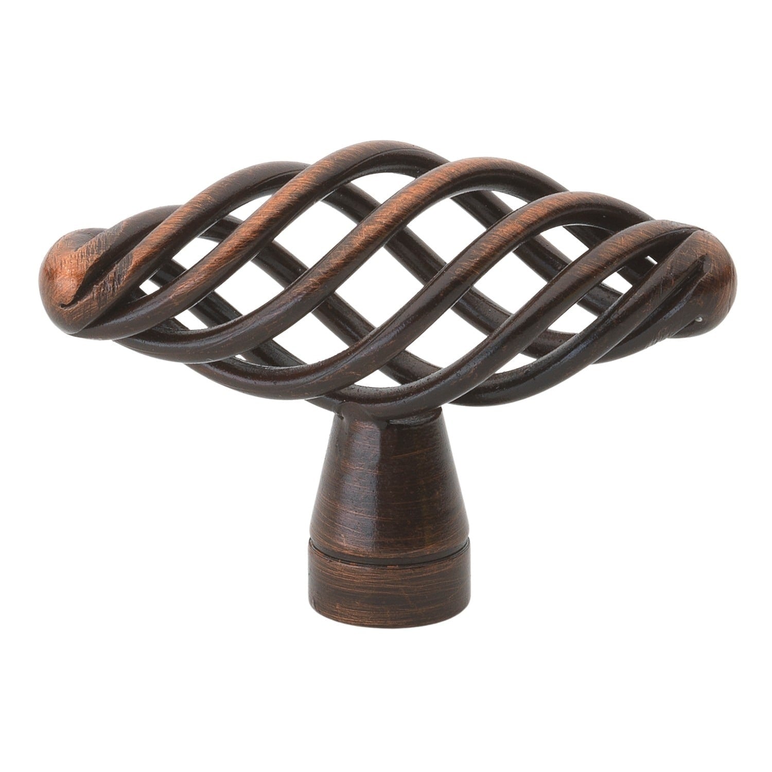 Gliderite 2 Inch Oil Rubbed Bronze Birdcage Cabinet Knobs Case Of 25