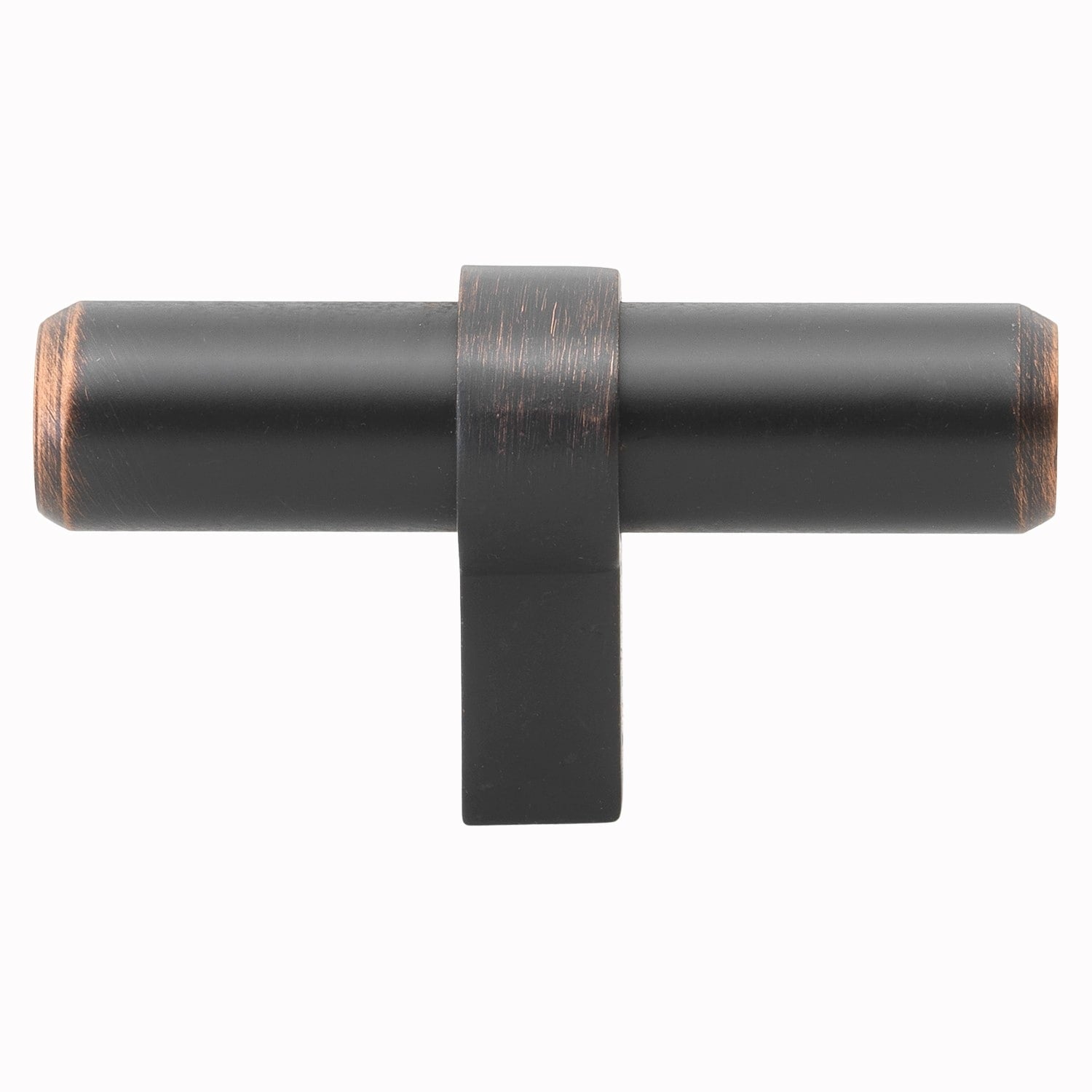Gliderite 2.25 Inch Solid Oil Rubbed Bronze Finish Euro Cabinet T Bar Knob Pack Of 10 Or 25