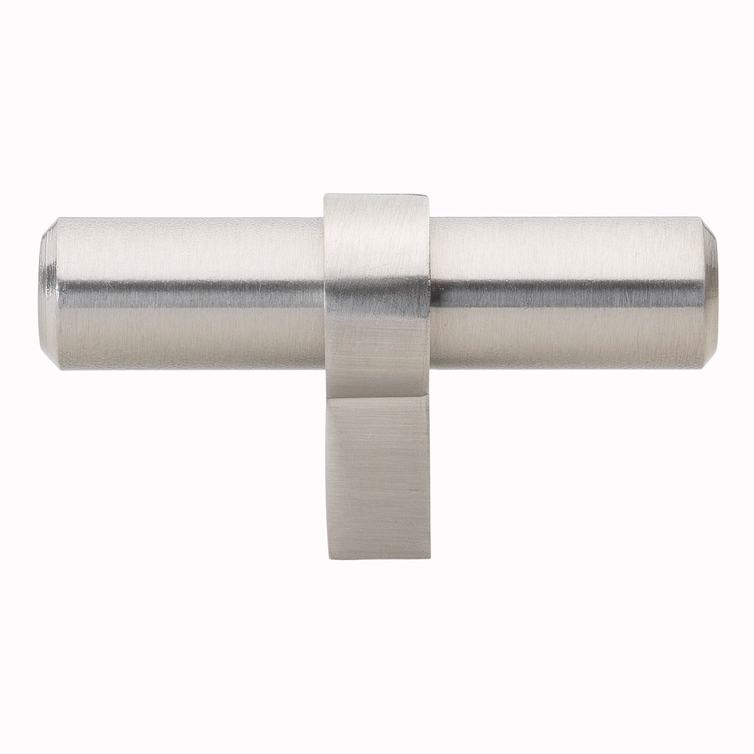 Gliderite 2.25 Inch Solid Stainless Steel Finish Euro Cabinet T Bar Knob Pack Of 10 Or 25