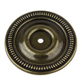 Gliderite 2.5 Inch Antique Brass Round Backplate