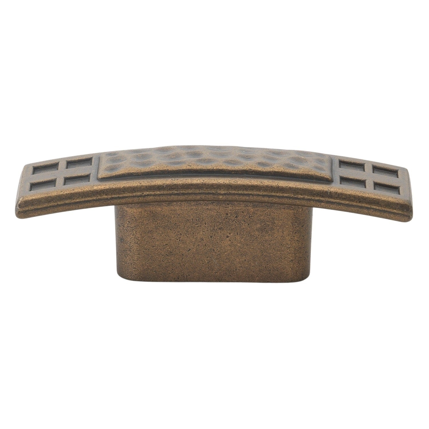 Gliderite 2.625 Inch Antique Brass Mission Cabinet Knobs Pack Of 10