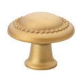 Gliderite 25 Pack 1 1 4 Inch Round Beaded Cabinet Knob Satin Gold