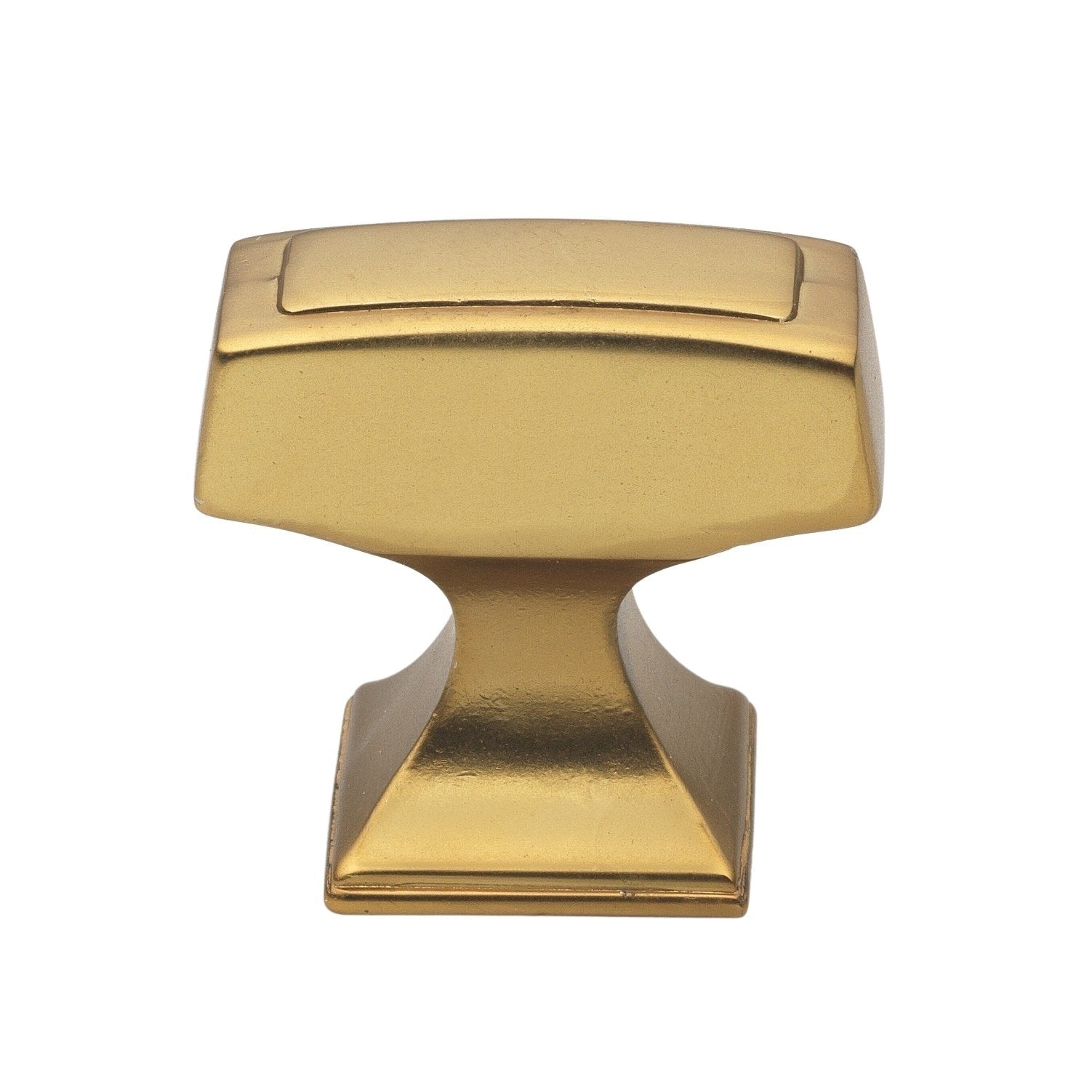 Gliderite 25 Pk 1 1 8 X 1 2 In. Gold Transitional Cabinet Knobs Brass Gold