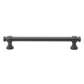 Gliderite 25 Pk 6 1 4 In. Center Matte Black Classic Euro Cabinet Pull Matte Black