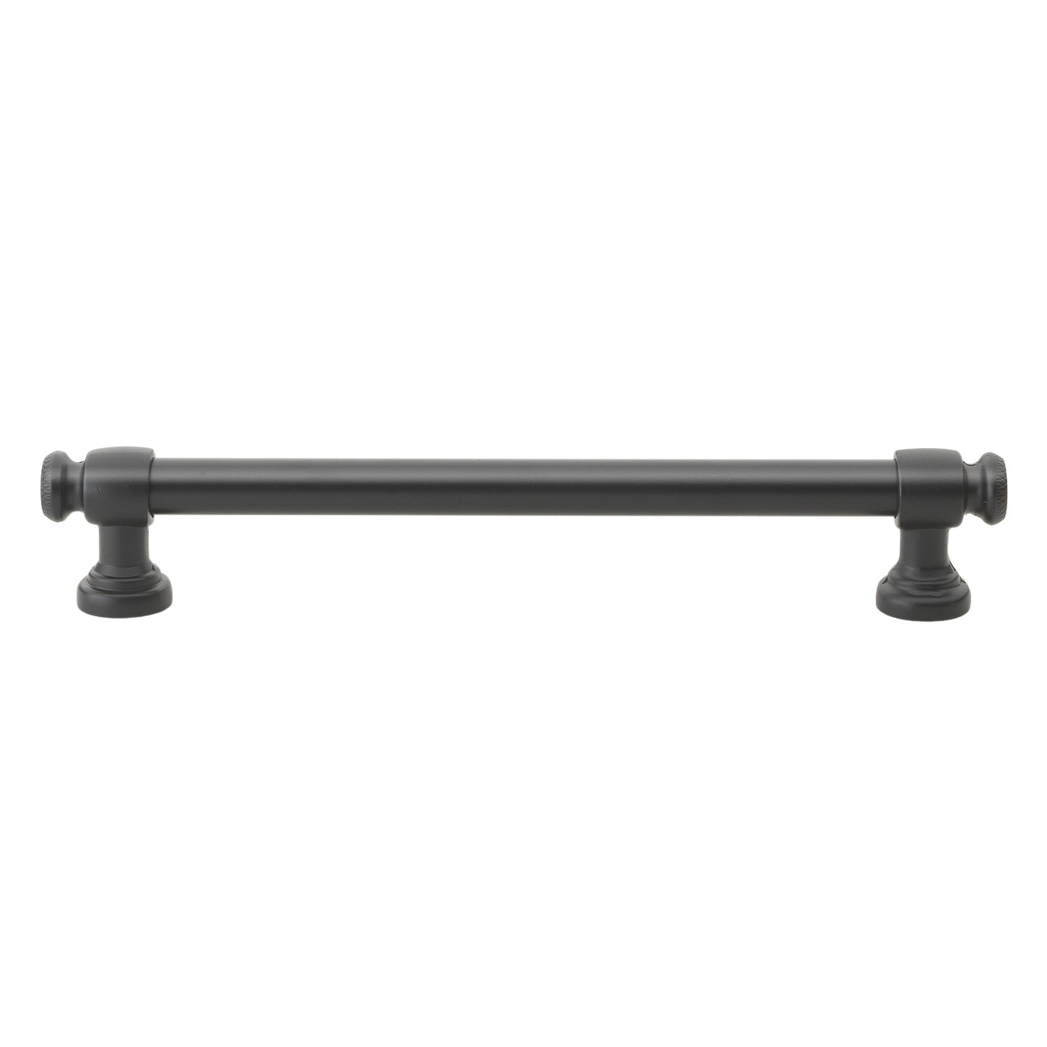 Gliderite 25 Pk 6 1 4 In. Center Matte Black Classic Euro Cabinet Pull Matte Black
