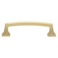 Gliderite 3 3 4 In. Center Gold Deco Base Cabinet Pulls 5 Pack Brass Gold