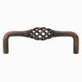 Gliderite 3 3 4 Inch Screw Center Twisted Birdcage Cabinet Hardware Pull Oil Rubbed Bronze Pack Of 25