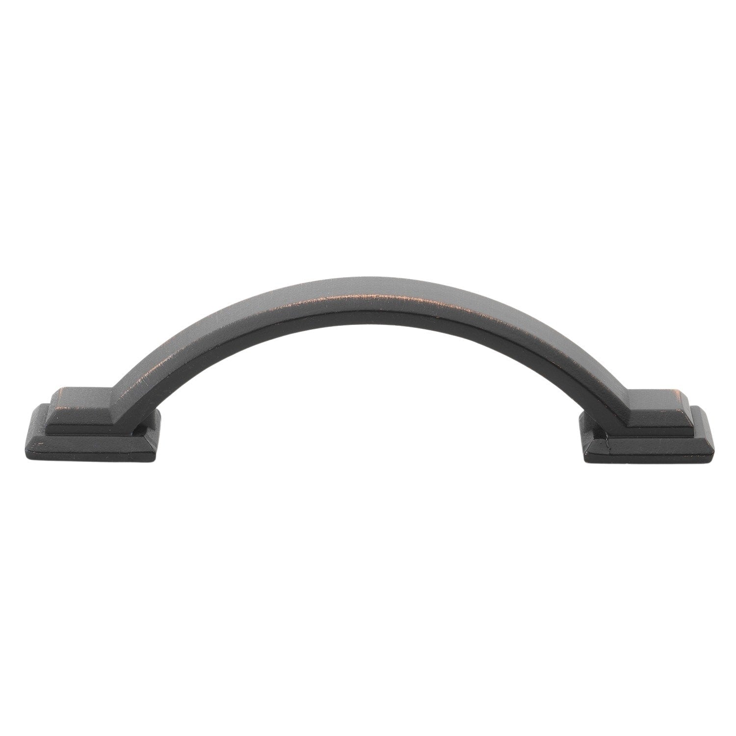 Gliderite 3 Inch Cc Arched Square 4.375 Inch Length Oil Rubbed Bronze Cabinet Pulls Pack Of 10 Or 25