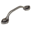 Gliderite 3 Inch Cc Beaded Spade 5 Inch Length Weathered Nickel Cabinet Pulls Pack Of 10 Or 25