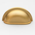 Gliderite 3 Inch Cc Satin Gold Cup Bin Cabinet Pulls Pack Of 25