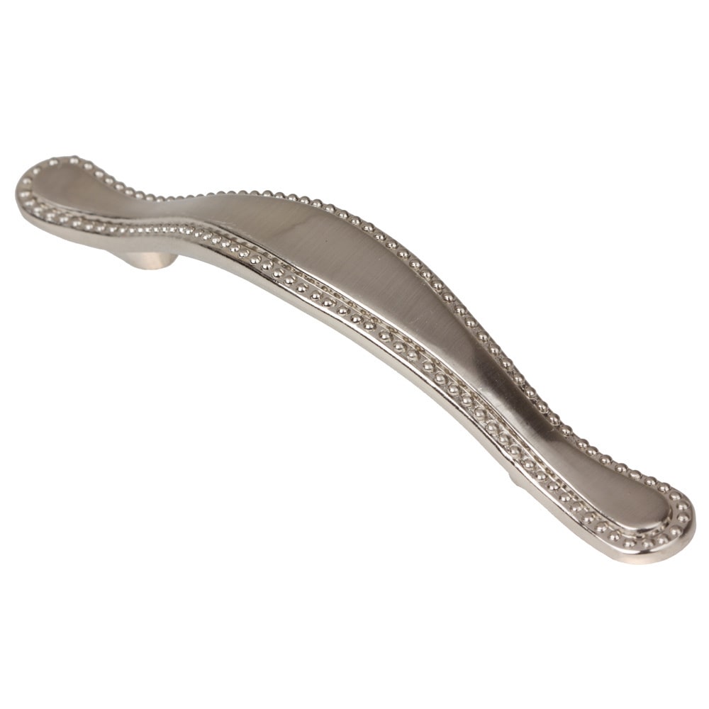 Gliderite 3 Inch Cc Satin Nickel Beaded Arch Cabinet Pulls Pack Of 10