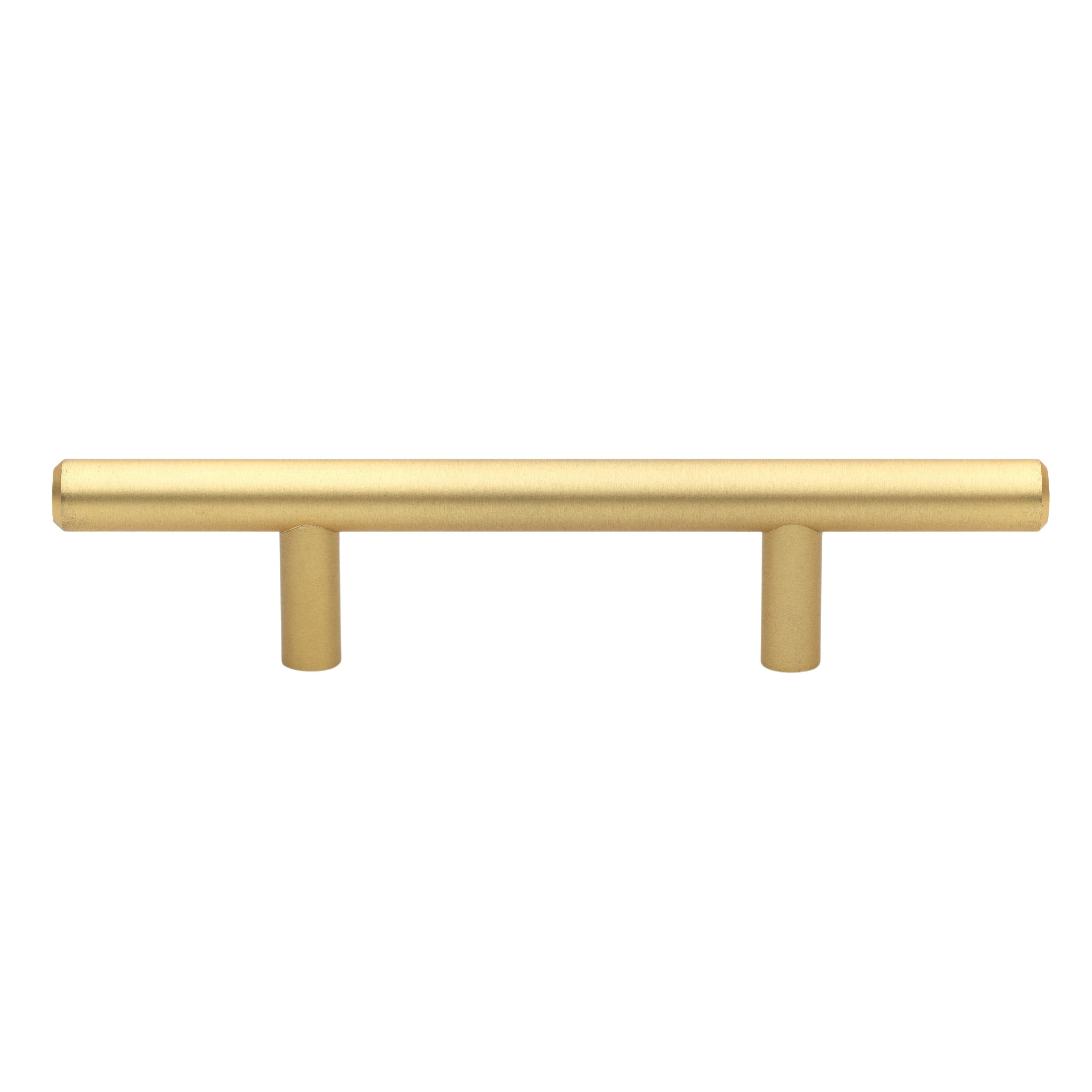 Gliderite 3 Inch Cc Solid Satin Gold Cabinet Bar Pulls Pack Of 10